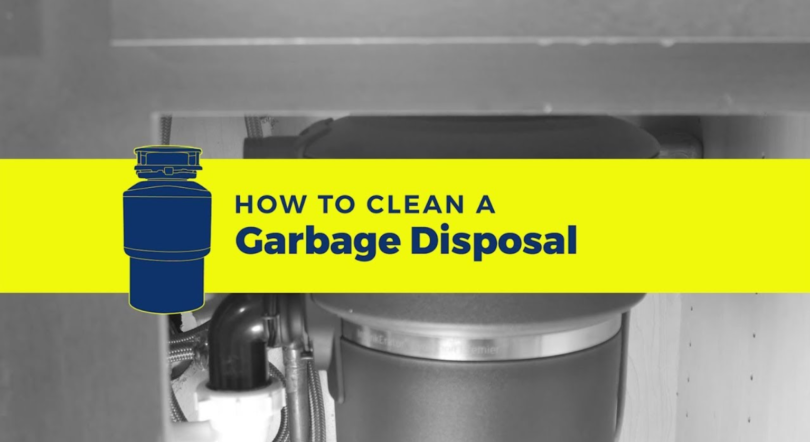 How to clean garbage disposal?