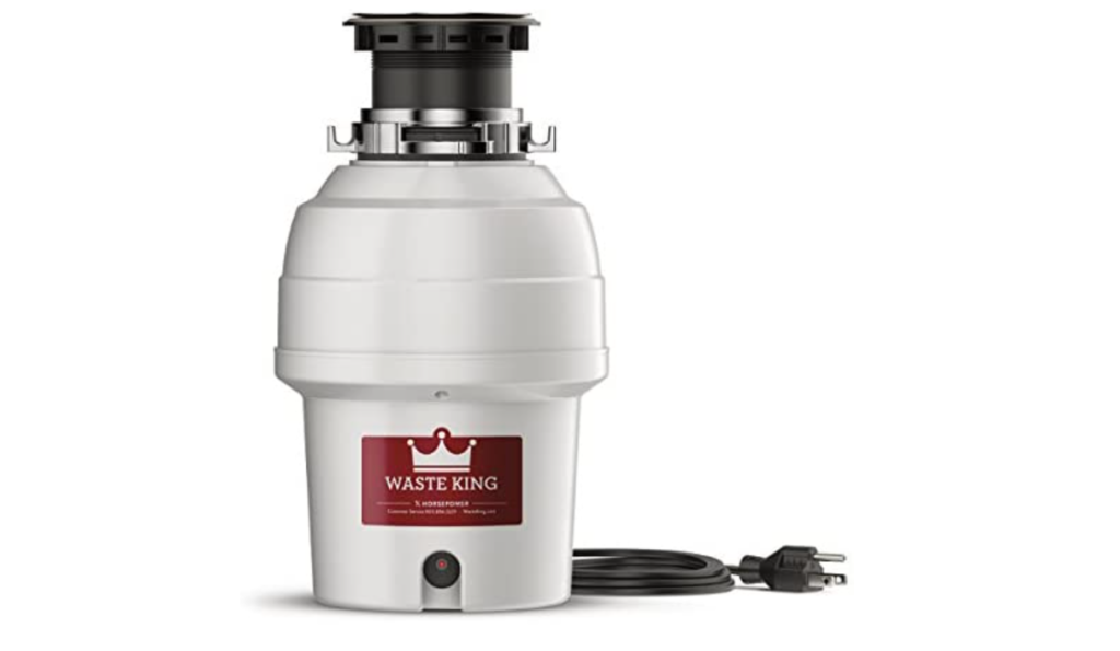 Waste King L-3200 Garbage Disposal with Power Cord, 3/4 HP