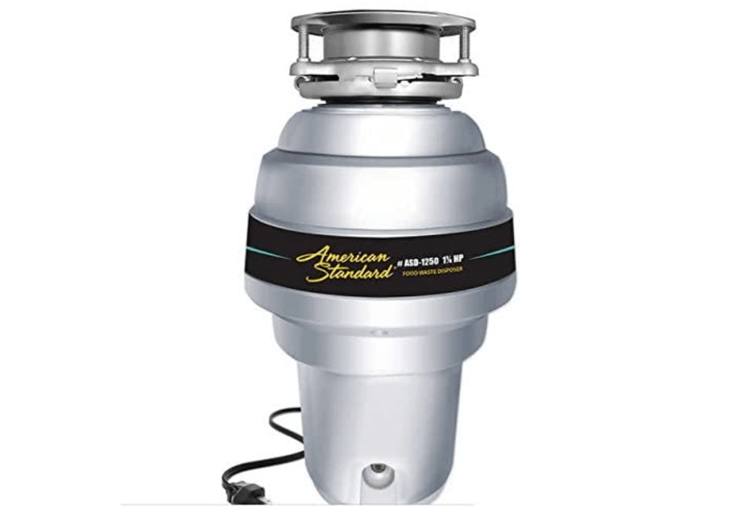 American Standard ASD-1250 Torque Master Kitchen, Garbage and Food Waste Disposer, 1.25 HP