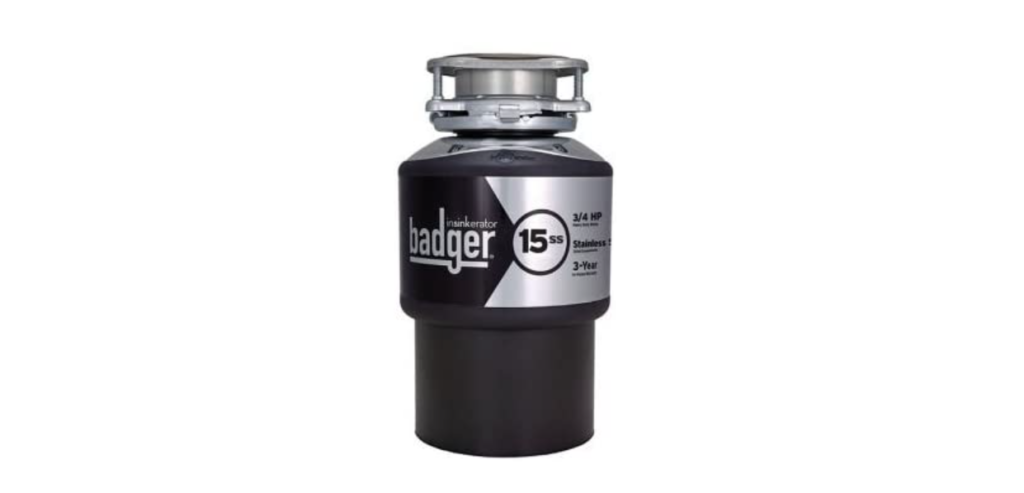 Badger InSinkErator 15ss Garbage Disposal