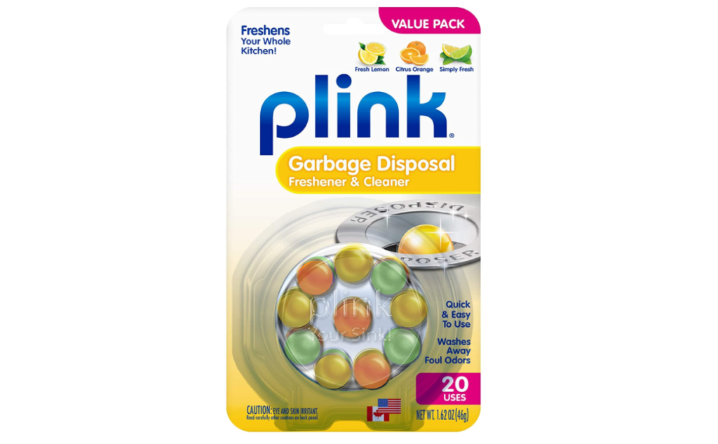 Plink 9013 Garbage Disposal Cleaner and Deodorizer, Variety Pack, 20-Count