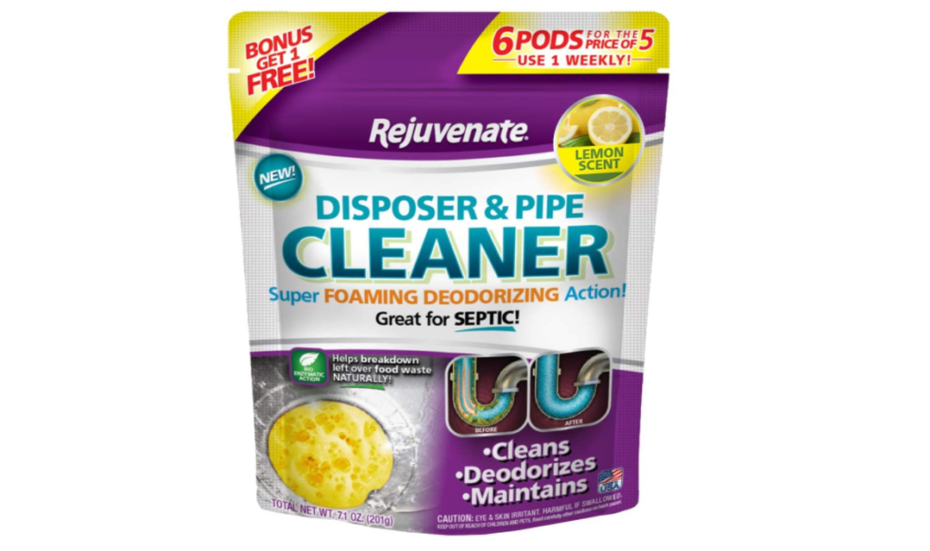 Rejuvenate Garbage Disposal and Drain Pipe Cleaner