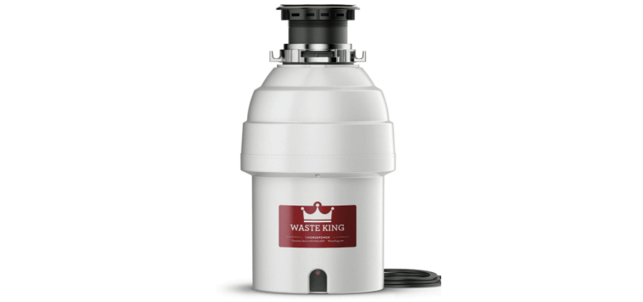Waste King Legend Series 1 HP Continuous Feed Garbage Disposal with Power Cord